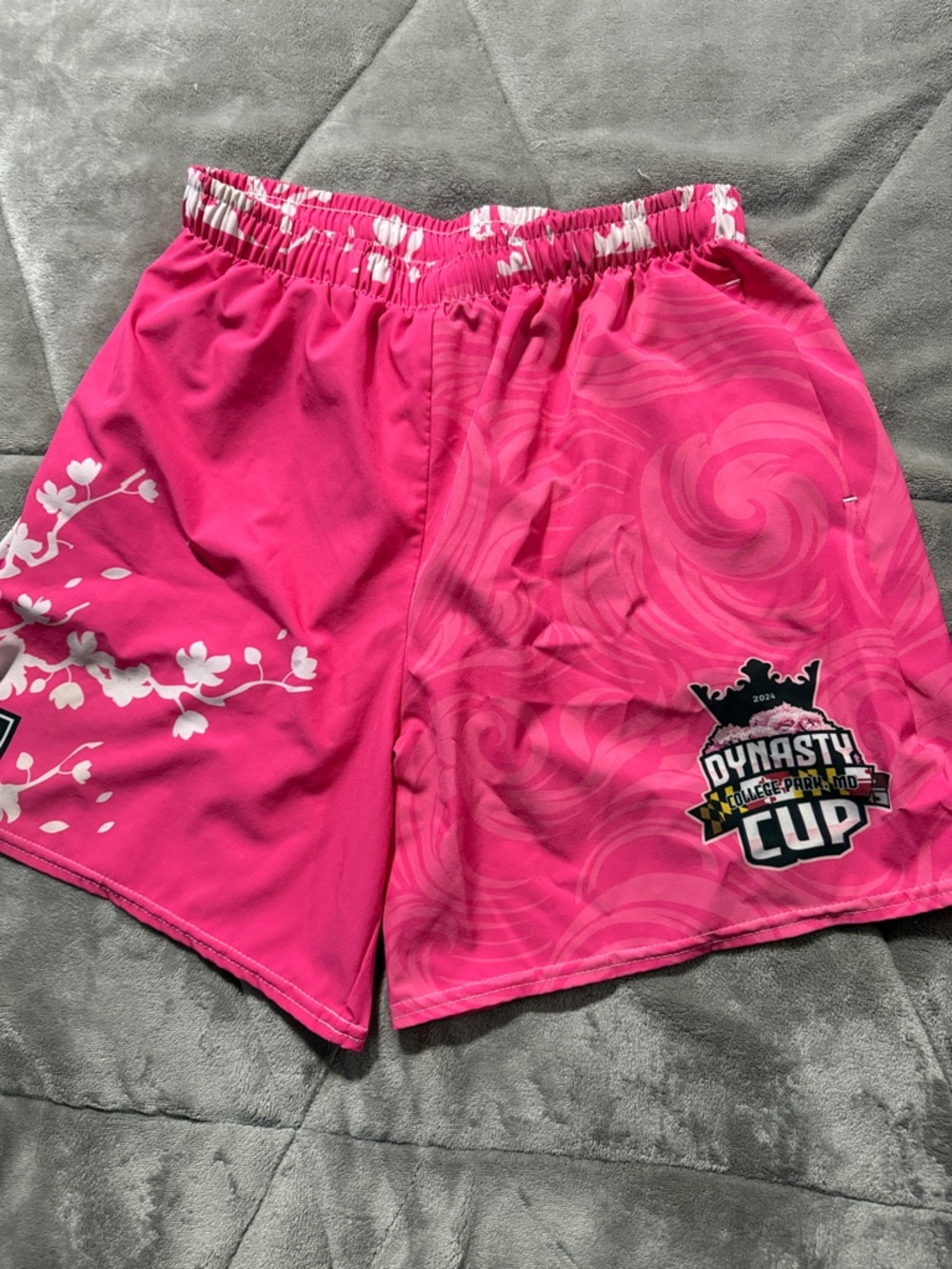 Dynasty Cup Pink Athletic Shorts